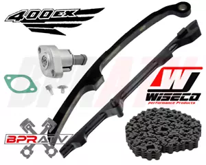 TRX400EX 400EX Timing Guide Guides Tensioner Chain Tensioner & WISECO Cam Chain - Picture 1 of 19