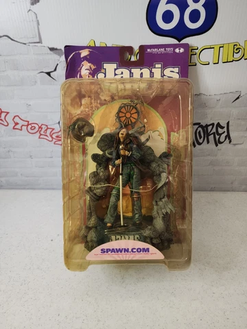 2000 McFarlane Toys Janis Joplin Action Figure Factory Sealed Cover