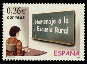 España Spain 3978 2003 Homenaje a la Escuela Rural MNH - Imagen 1 de 1