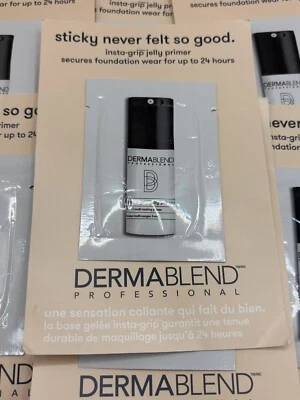LOT OF 11 DERMABLEND PROFESSIONAL INSTA-GRIP JELLY PRIMER 3ML*11=33ML - Image 1 of 2