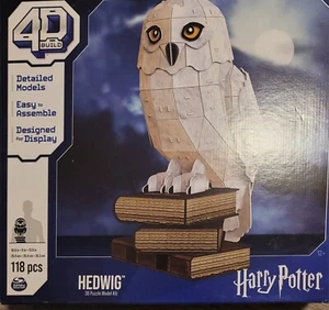 4D Build Harry Potter Hedwig 3D Puzzle Model Kit 118 Pcs  New/Damaged Box - Picture 1 of 3