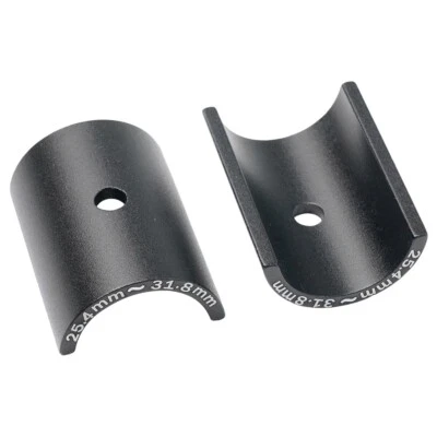 Bicycle Bike Handlebar Bar Shim Spacer Stem Reducer 25.4mm To 31.8mm Black New - Image 1 of 4
