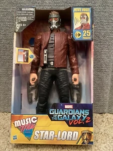 Marvel Guardians Of The Galaxy Vol 2 Music Mix Star-Lord 12" Talking Figure NEW  - Picture 1 of 8