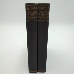Science Text Book Of Geology Sir Archibald Geikie Part One 1, 3 - Picture 1 of 7