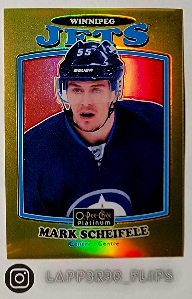  Mark Scheifele - 2016-17 O-Pee-Chee Platinum Retro Rainbow Gold /149 SP #R18 - Image 1 of 1
