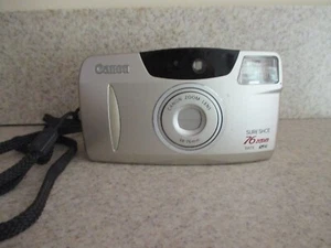 Canon Sure Shot 76 Zoom 35mm Point & Shoot Kamera mit Trageriemen - Bild 1 von 2
