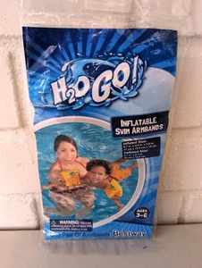 Nagelneu H2O Go! Aufblasbares Pool-/Strandschwimmen Armband schwimmend von Bestway Alter 3-6 - Bild 1 von 4