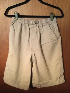 Lands End Khaki school shorts boys xl slim Bermuda length- preowned-GD-D3 - Picture 1 of 3