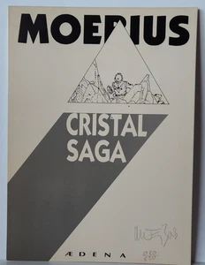 JEAN GIRAUD MOEBIUS MINI ART PRINT SIGNED CRYSTAL SAGA AEDENA /650 - Picture 1 of 7