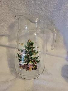 Vintage Nikko Happy Holidays Pitcher - Picture 1 of 6