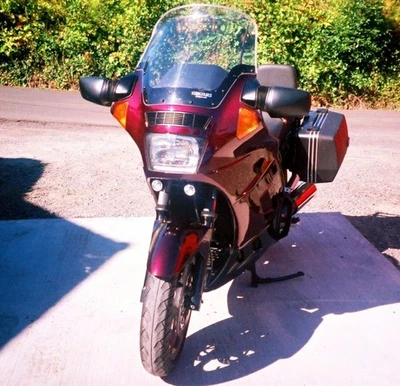 Kit de luces antiniebla LED blancas ojo de ángel para Kawasaki Concours Foto 1 de 4