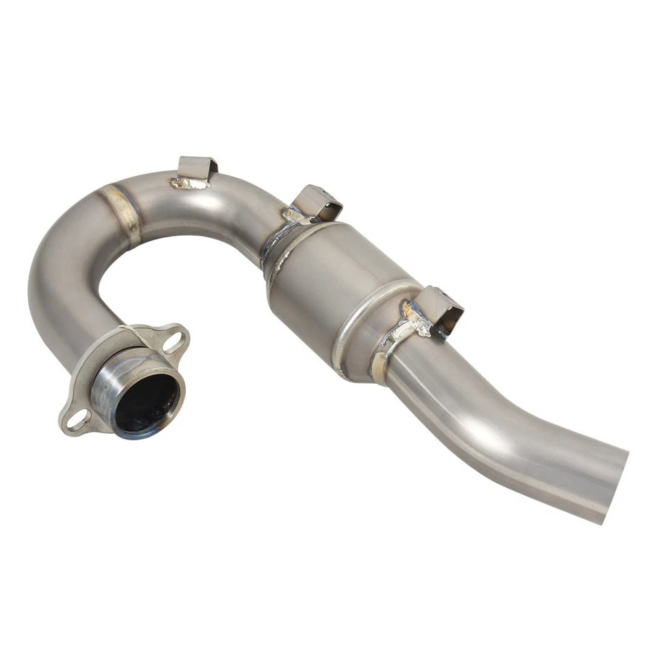 Para Yamaha YZ450F 2007-2009 WR450F 2007-2015 Sistema de escape Cabezal Tubo Titanio Foto 1 de 4