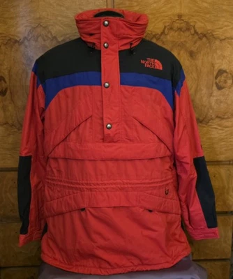 THE NORTHFACE ~ VINTAGE 1/2 ZIP PULLOVER EXTREME HOODED JACKET ~ LARGE - Image 1 of 4