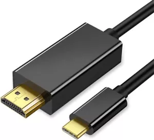 USB-C zu HDMI Kabel 1.8 M Adapter 4K UHD USB Typ C auf HDMI iPad Macbook - Bild 1 von 7
