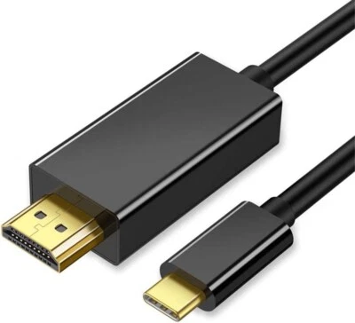 USB-C zu HDMI Kabel 1.8 M Adapter 4K UHD USB Typ C auf HDMI PC Computer TV Mac - Bild 1 von 4