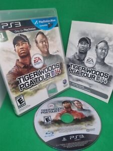 MINT DISC Tiger Woods PGA Tour 14 PS3 Sony PlayStation 3 Complete W Manual RARE
