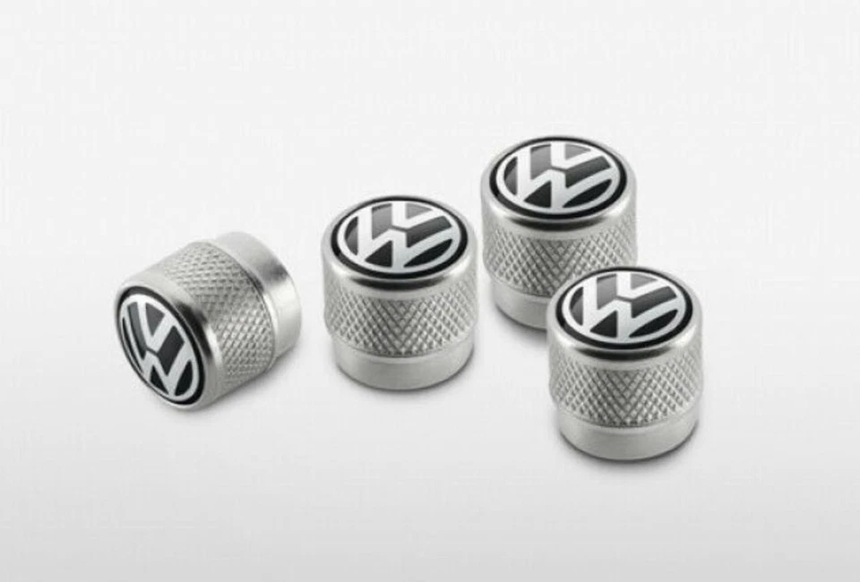 Volkswagen Valve Caps with Volkswagen Logo Genuine 1set 4items 000071215 - Image 1 of 2