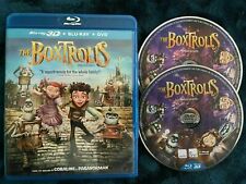 The Box Trolls 3D (Blu-ray/DVD, 2-Disc Set, 2015, Canadian)