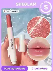 SHEGLAM Pout Perfect Shimmer Lip Plumper Rosa Fenicottero Vacanze Glam Regalo Essenti - Foto 1 di 57