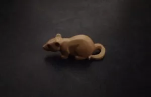 Lego Rata Bronceado Oscuro con Ojos Negros y Pupilas Blancas Parte Totalmente Nuevo - Imagen 1 de 1