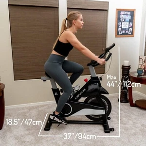 NEW 2025 Magnetic exercise bike,Spin bike quiet,Slim and adjustable-Home Gym - Picture 1 of 6