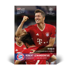 Topps Now UCL 19/20 - Card 063 - Robert Lewandowski - Bavaria Munich