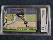 Frank Thomas 1995 Collector's Choice #75 Gold Signature  8.5 NM-MT+