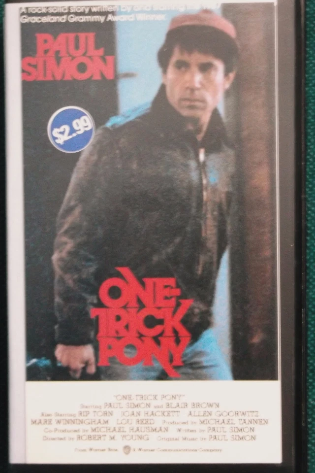 One Trick Pony Paul Simon VHS - 1987 - Image 1 of 3