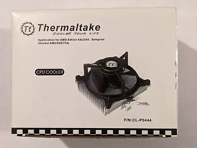 Thermaltake CL-P0444 CPU Cooling Fan Heatsink 3PIN Socket 754 939AM2 AM3 FM1 FM2 - Image 1 of 4