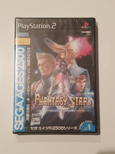 Phantasy Star Generation SEGA AGES Vol.01 PS2 Japan Import NEW sealed SLPM-62666