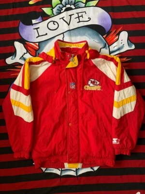 Vintage Starter Pro Line Kansas City Chiefs NFL Jacket Size S - Image 1 of 4