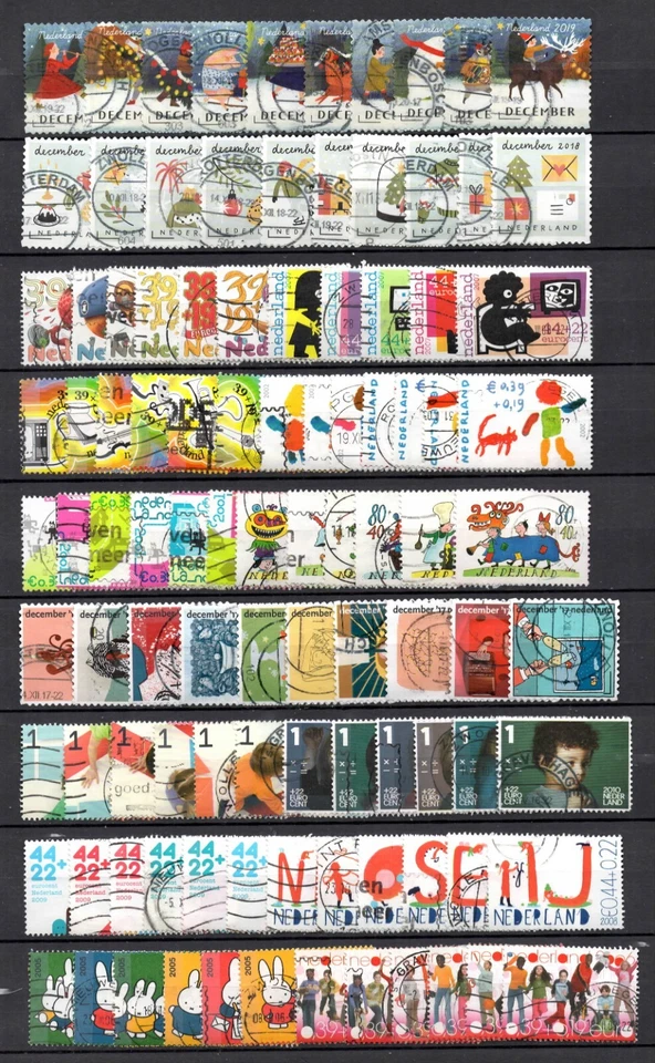 Pays-Bas 2018 a 1998 oblitéré série a choisir - Photo 1/1