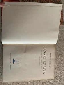 CESARE BORGIA.  SACERDOTE GUSTAVO RIZZOLI 1950 con 890 illustrazioni - Foto 1 di 4