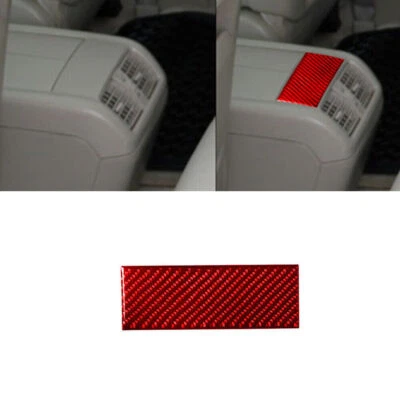 Para LEXUS RX330 2004-2006 RX350 2006-2009 rojo fibra de carbono consola de piso moldura 1* Foto 1 de 4