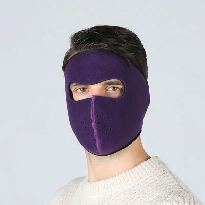 Balaclava Ski Mask Windproof Fleece Thermal Winter Full Face Mask for Men Women - Image 1 of 4