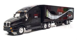 Motor City Classics 1/64 Scale 434617 - Peterbilt Truck "Coca-Cola Zero" - Black