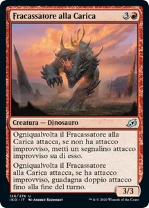 MTG Magic IKO Ikoria - 1x ITA NM 126 U Fracassatore alla Carica - Picture 1 of 1