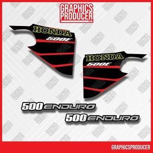 Honda CR500E CR 500E Graphics Stickers Kit Enduro Fits 91-01 Model 5 Sets - Picture 1 of 1