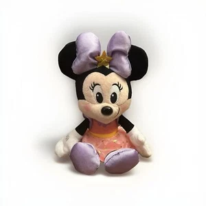 Disney Junior Minnie Mouse 8-Inch Small Stars Plushie Stuffed Animal Toy Pink - Picture 1 of 6