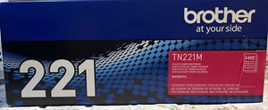 ORIGINAL BROTHER TN-221M (HL-3140CW) TONERKARTUSCHE MAGENTA - Bild 1 von 1