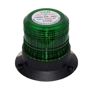 B45L4PAC VERDE 85-265VAC LED ADVERTENCIA DE EMERGENCIA LUZ MEDIANA BALIZA EFECTO ESTROBOSCÓPICO - Imagen 1 de 10