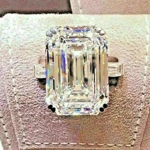 Neu Funkelnder Ring Geometrisches Design Luxuriös Geometrisches Design Ring Personalisiert - Bild 1 von 4