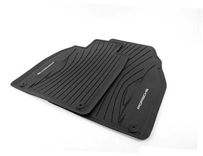  911 All Weather Floor Mats for 992 (2019 +) () Black - Image 1 of 2