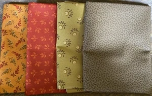 Wildberry Creek By Renee Nanneman For Andover Fabrics.  4 Fat Quarters - Picture 1 of 2