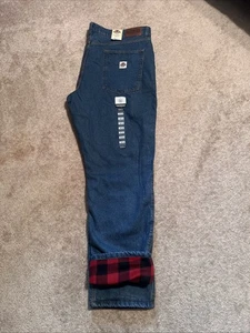 Field & Forest Flanell gefütterte Jeans Herren 42 x 34 neu mit Etikett - Bild 1 von 8