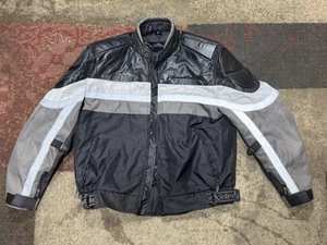 Mens X Element Advanced Motorcycle Gear Armored Jacket With Liner Black Sz. XL - Picture 1 of 19