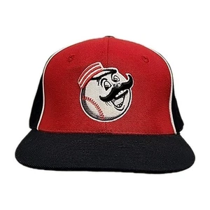 Vintage Cincinnati Reds Mr. Red American Needle 7 5/8 Fitted Cap MLB Baseball - Bild 1 von 10
