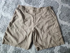 Columbia PFG Permit Fishing Shorts Men's 36W 8" Inseam Khaki Lightweight - Picture 1 of 7