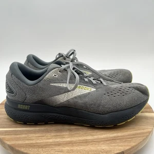 Brooks Ghost 16 Mens Size 11 Gray Black Athletic Running Walking Shoes Sneakers - Picture 1 of 13