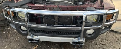 OEM 2006-2010 HUMMER H3 REJILLA DELANTERA CEPILLO PROTECTOR CROMO GANCHO DE REMOLQUE Foto 1 de 4